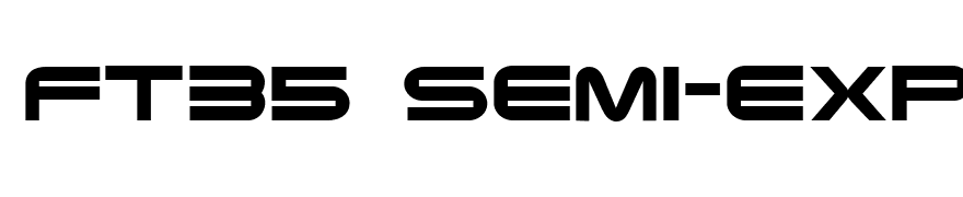 ft35 Semi-expanded Bold