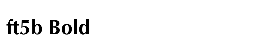 ft5b Bold