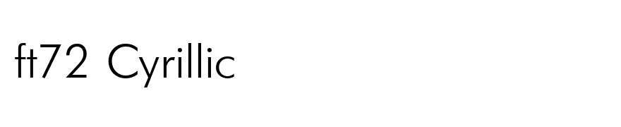 ft72 Cyrillic