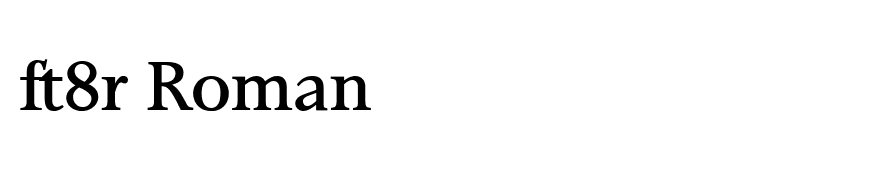 ft8r Roman