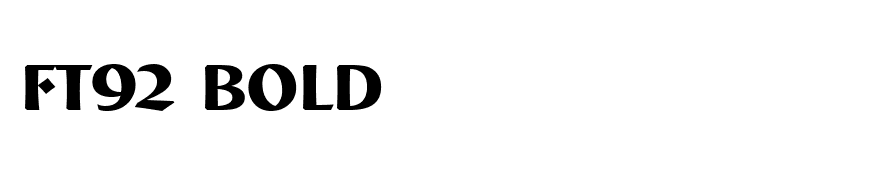 ft92 Bold