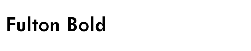 Fulton Bold