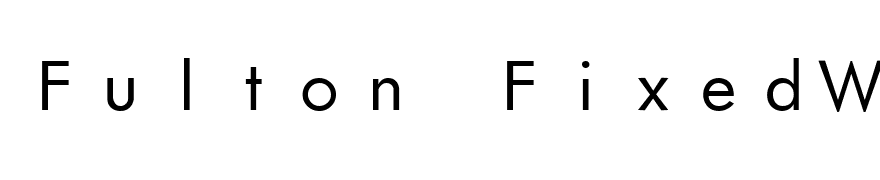 Fulton FixedWidth