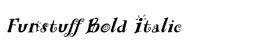 Funstuff Bold Italic