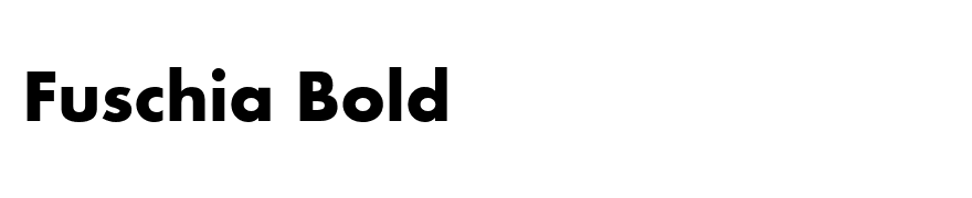 Fuschia Bold