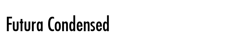 Futura Condensed