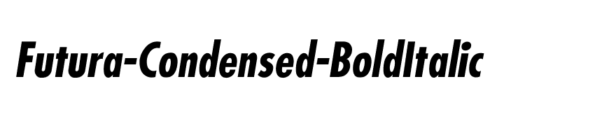 Futura-Condensed-BoldItalic