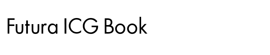Futura ICG Book