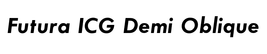 Futura ICG Demi Oblique