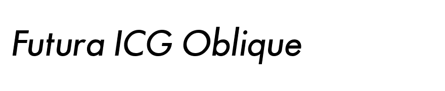 Futura ICG Oblique