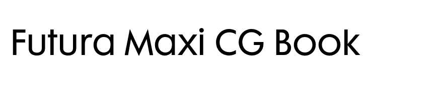Futura Maxi CG Book