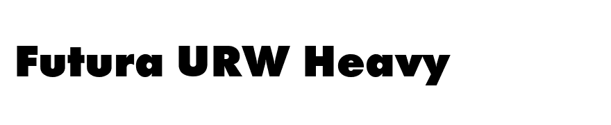 Futura URW Heavy