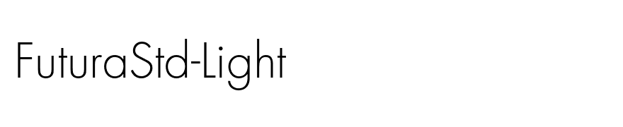 FuturaStd-Light