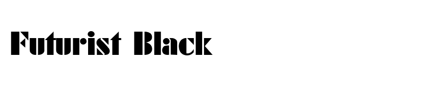 Futurist Black