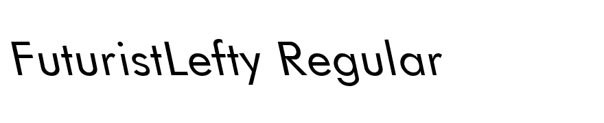 FuturistLefty Regular