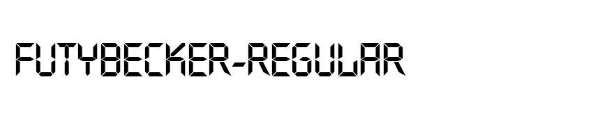 FutyBecker-Regular