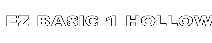FZ BASIC 1 HOLLOW EX
