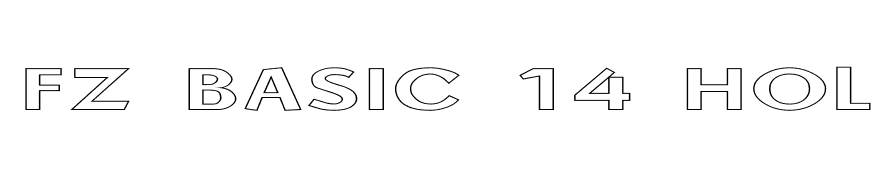 FZ BASIC 14 HOLLOW EX