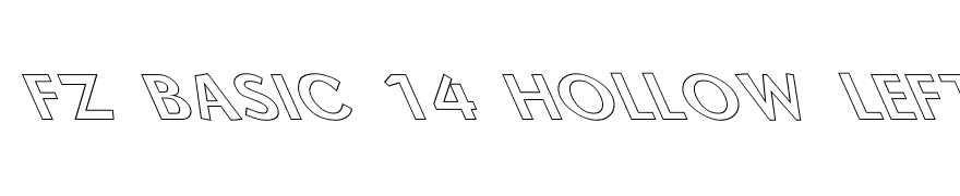 FZ BASIC 14 HOLLOW LEFTY