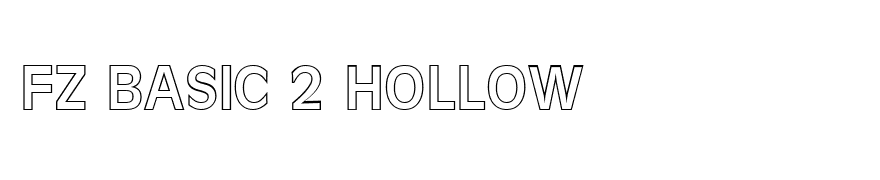 FZ BASIC 2 HOLLOW