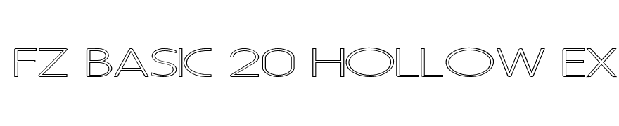 FZ BASIC 20 HOLLOW EX