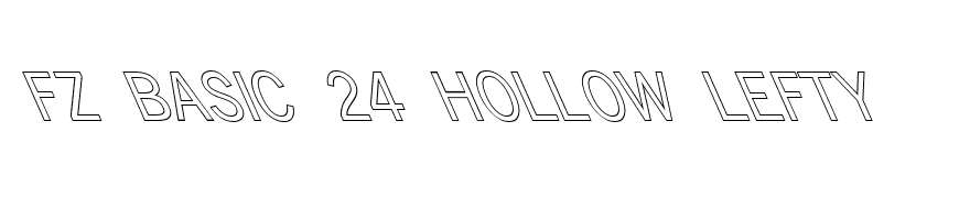 FZ BASIC 24 HOLLOW LEFTY