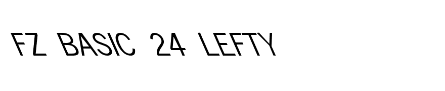 FZ BASIC 24 LEFTY