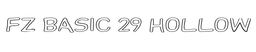 FZ BASIC 29 HOLLOW EX