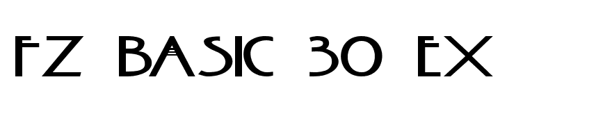 FZ BASIC 30 EX