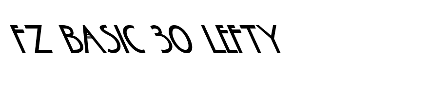 FZ BASIC 30 LEFTY