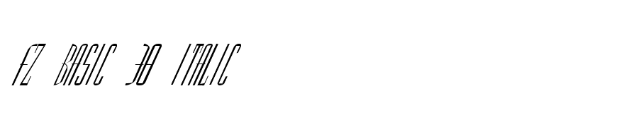 FZ BASIC 38 ITALIC
