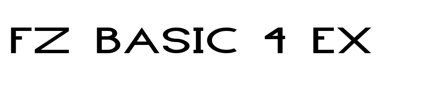 FZ BASIC 4 EX