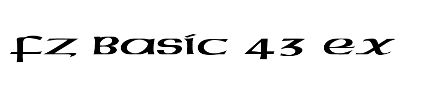 FZ BASIC 43 EX