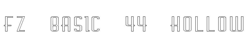 FZ BASIC 44 HOLLOW EX