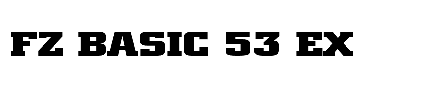 FZ BASIC 53 EX