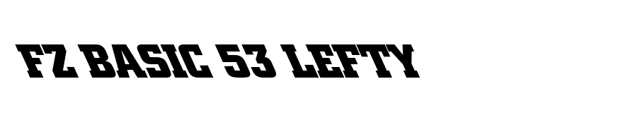 FZ BASIC 53 LEFTY