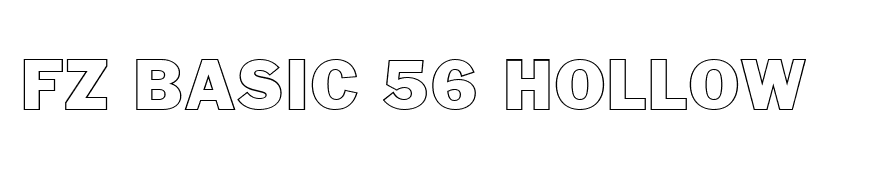 FZ BASIC 56 HOLLOW