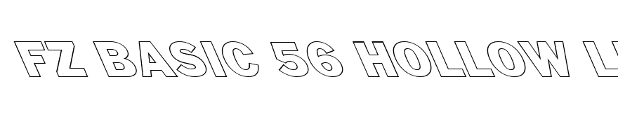 FZ BASIC 56 HOLLOW LEFTY