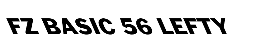 FZ BASIC 56 LEFTY