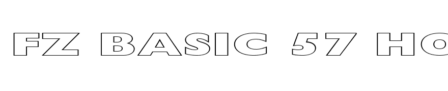 FZ BASIC 57 HOLLOW EX