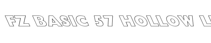 FZ BASIC 57 HOLLOW LEFTY