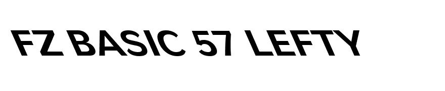 FZ BASIC 57 LEFTY