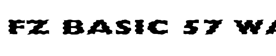 FZ BASIC 57 WAVEY EX