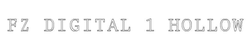 FZ DIGITAL 1 HOLLOW
