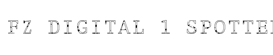 FZ DIGITAL 1 SPOTTED