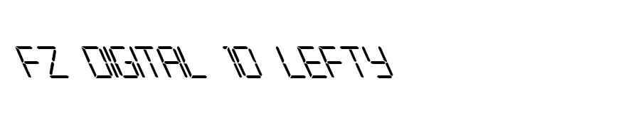 FZ DIGITAL 10 LEFTY