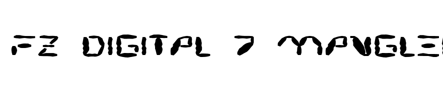 FZ DIGITAL 7 MANGLED EX