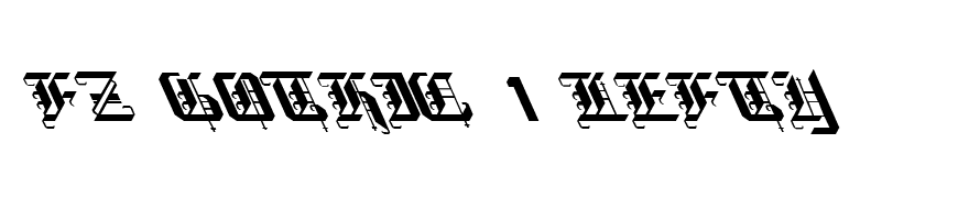 FZ GOTHIC 1 LEFTY