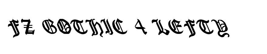 FZ GOTHIC 4 LEFTY