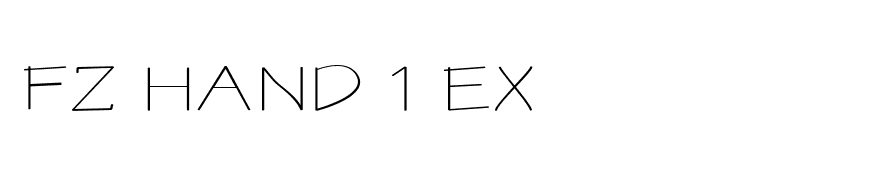 FZ HAND 1 EX